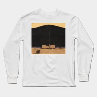 The Cottage at the Foot of the Mountain by John Bauer Long Sleeve T-Shirt